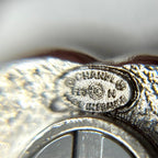 Chanel Hairpin CC Logo Heart Rhinestone Silver — view 4