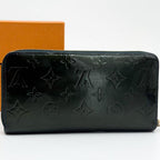 Louis Vuitton Zippy Wallet Vernis Monogram Round — view 3