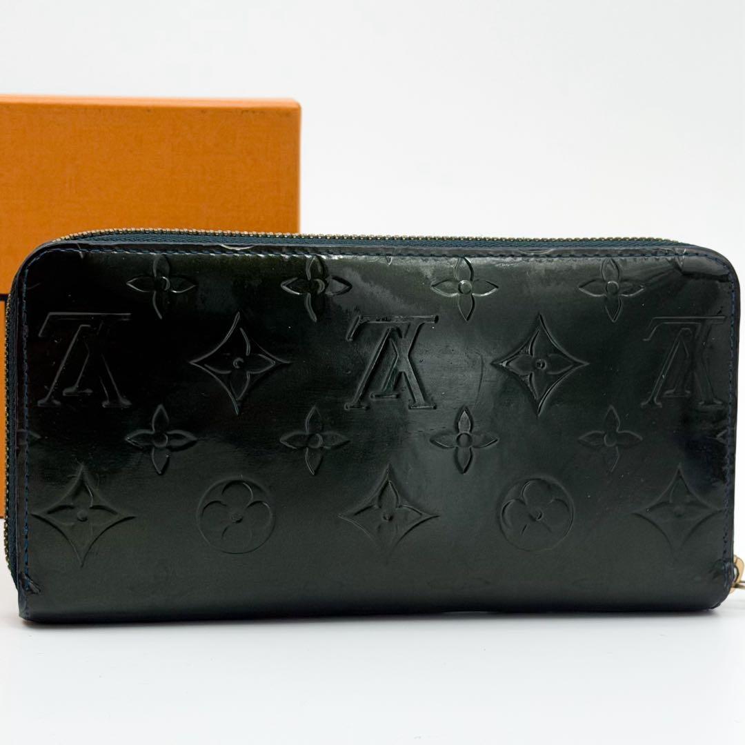 Louis Vuitton Zippy Wallet Vernis Monogram Round — view 3