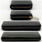 Louis Vuitton Zippy Wallet Vernis Monogram Round — view 4