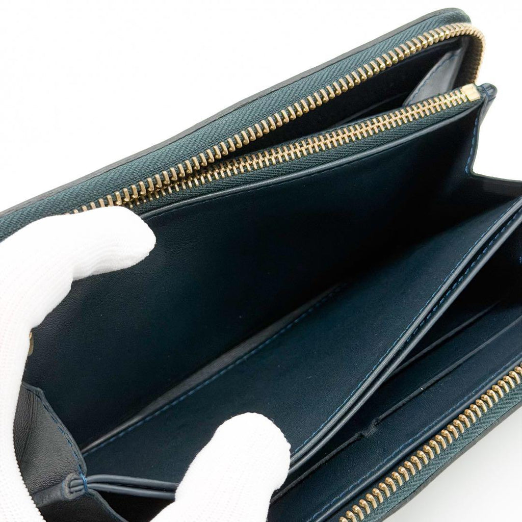 Louis Vuitton Zippy Wallet Vernis Monogram Round — view 8