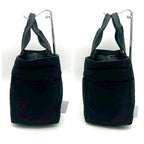 Hermes Acapulco PM Nylon Leather Black Silver Handbag — view 5