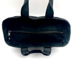 Hermes Acapulco PM Nylon Leather Black Silver Handbag — view 8