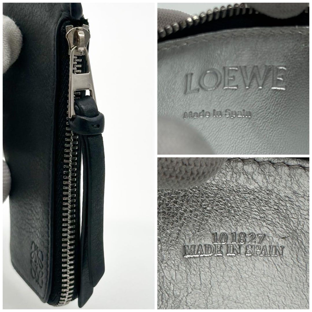 Loewe Limited Fragment Case Black Coin Purse Slim Anagram — view 8
