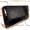 Louis Vuitton Vernis Amarante Zippy Wallet Monogram