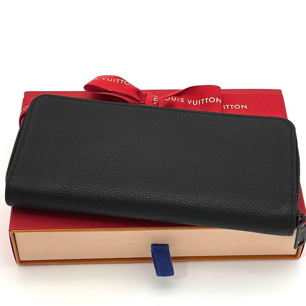 Louis Vuitton Wallet Zippy Vertical Aerogram Black — view 2