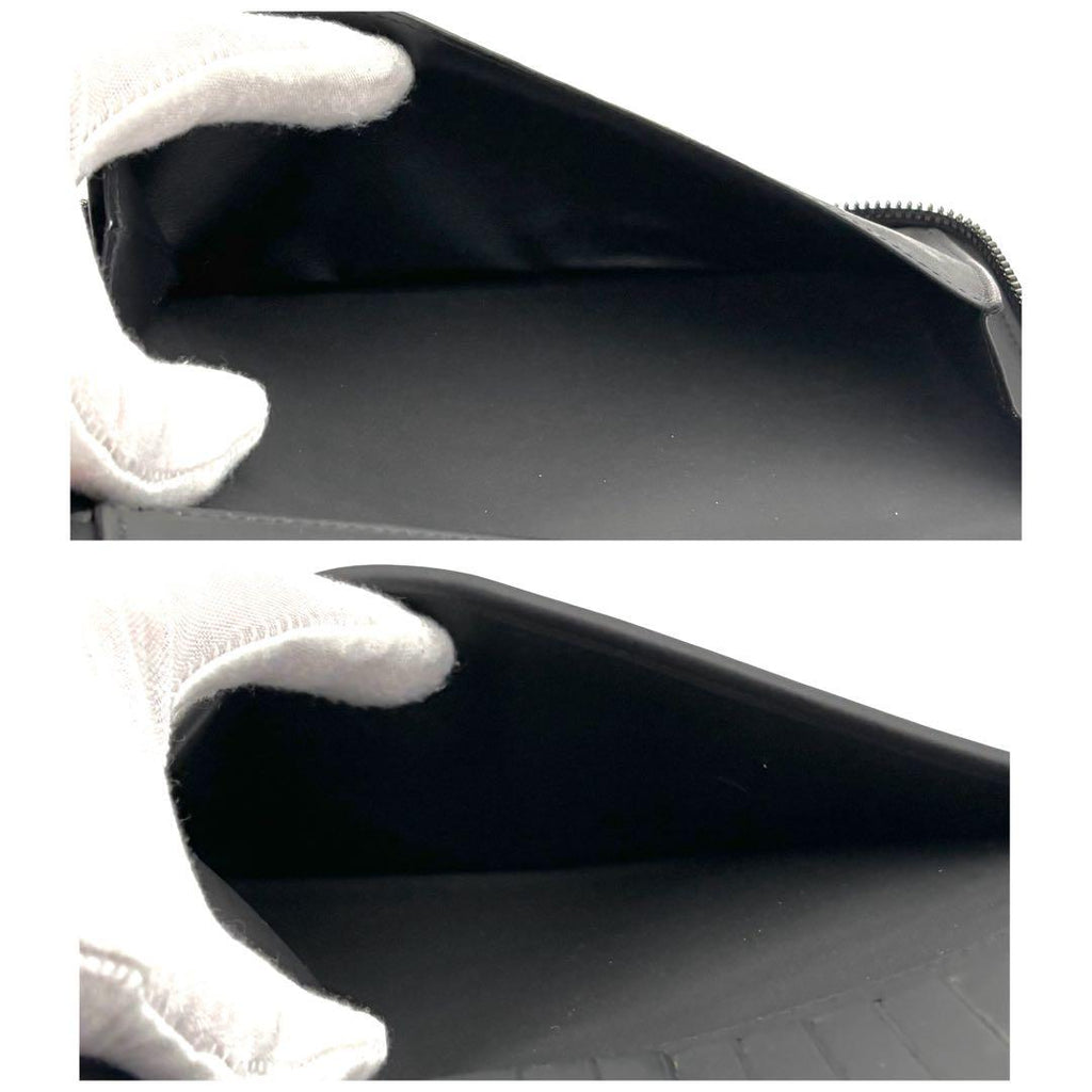 Louis Vuitton Wallet Zippy Vertical Aerogram Black — view 6