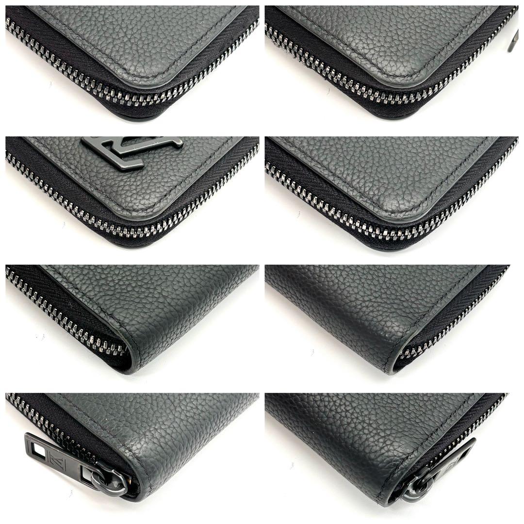 Louis Vuitton Wallet Zippy Vertical Aerogram Black — view 8