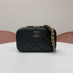 Chanel 19 Quilted CC Logo Lambskin Shoulder