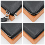 Louis Vuitton Taiga Zippy Dragonne Wallet Black — view 8