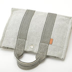 Hermes New Fourre Tout PM Handbag Canvas Gray Tote — view 4