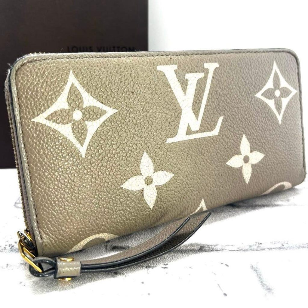 Louis Vuitton Shape Bicolor Empreinte Zippy Wallet