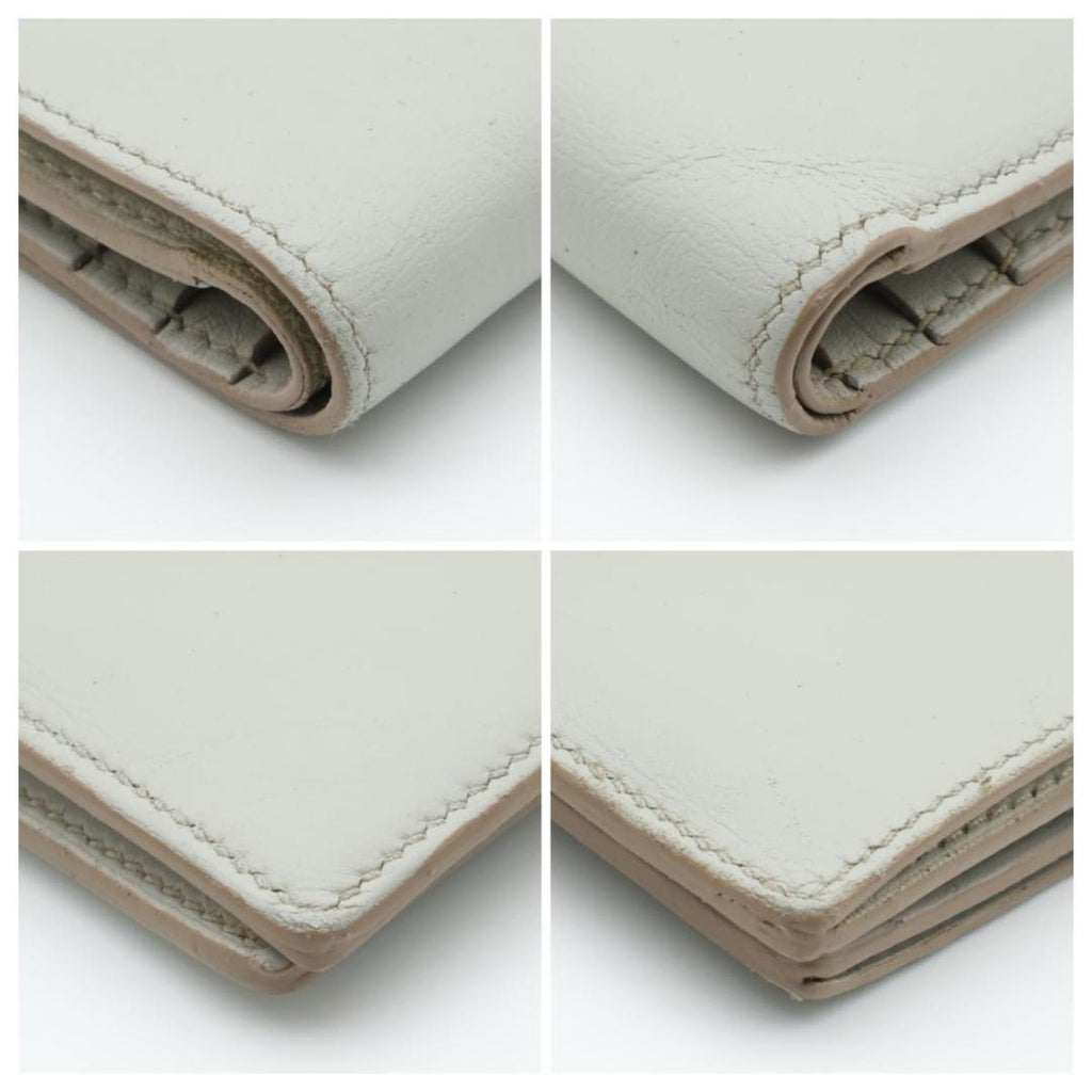 Hermes Bearn Compact Touch Bifold Wallet Gray — view 8