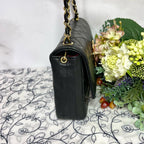 Chanel Vintage CC Logo Quilted Chain Shoulder — view 8