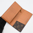 Louis Vuitton Monogram Macassar Portefeuille Brazza Vachetta Leather Wallet — view 3
