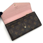 Louis Vuitton Monogram Portefeuille Sarah Rose Ballerine Wallet — view 3