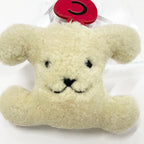 Celine Triomphe Pom Charm Apple Dog Beige Keychain — view 4