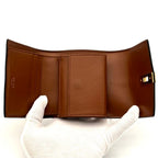 Celine Trifold Wallet 16 Seeds Small Brown — view 3