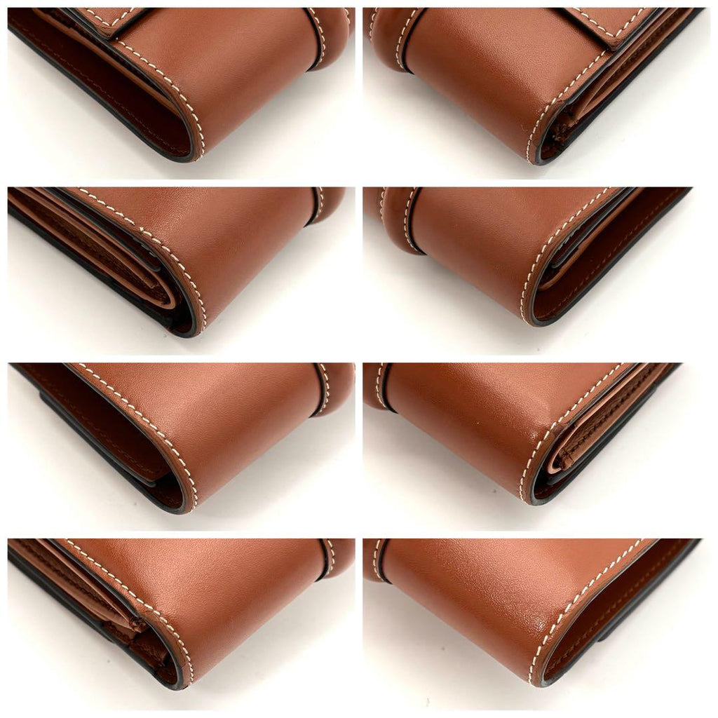 Celine Trifold Wallet 16 Seeds Small Brown — view 7