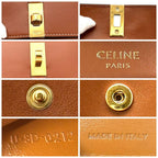 Celine Trifold Wallet 16 Seeds Small Brown — view 8