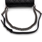 Chanel Boy Black Lambskin Shoulder — view 6