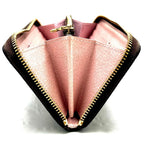 Louis Vuitton Damier Ebene Clemence Rosevalerine Zippy Wallet — view 3