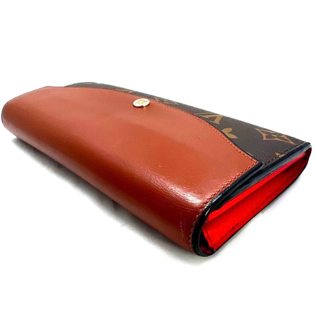 Louis Vuitton Monogram Portefeuille Sarah Wallet — view 3