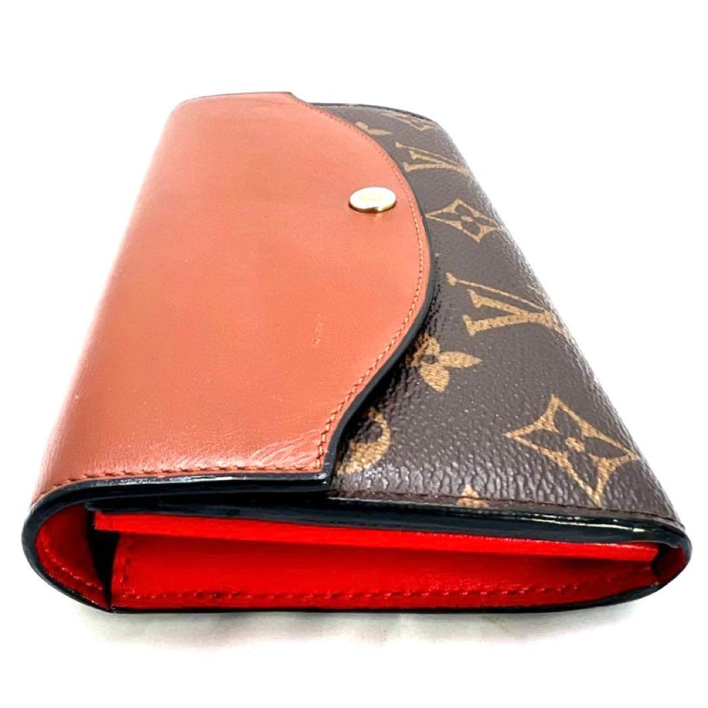 Louis Vuitton Monogram Portefeuille Sarah Wallet — view 9