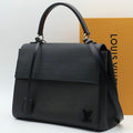 Louis Vuitton Cluny Mm Epi 2-Way Shoulder Bag Black