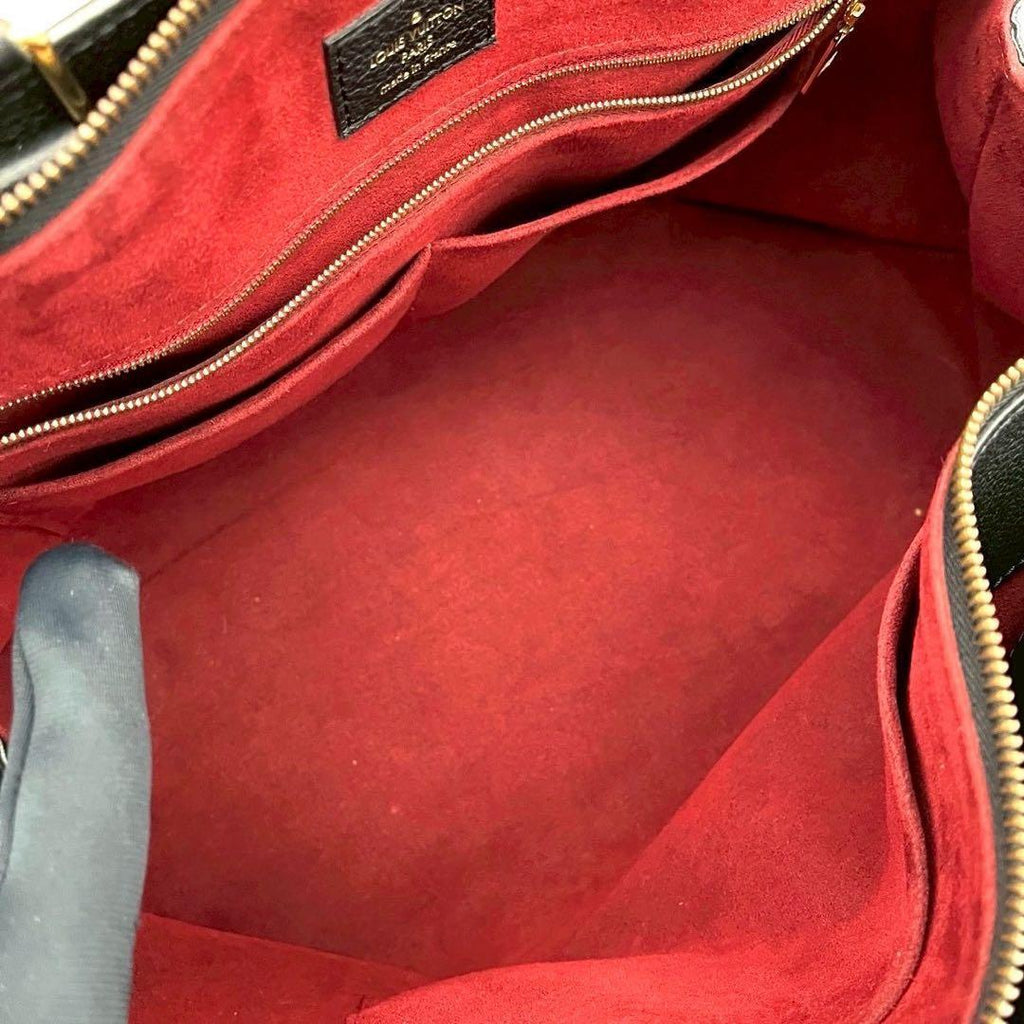 Louis Vuitton Monogram Empreinte Grand Palais MM Black Leather — view 3