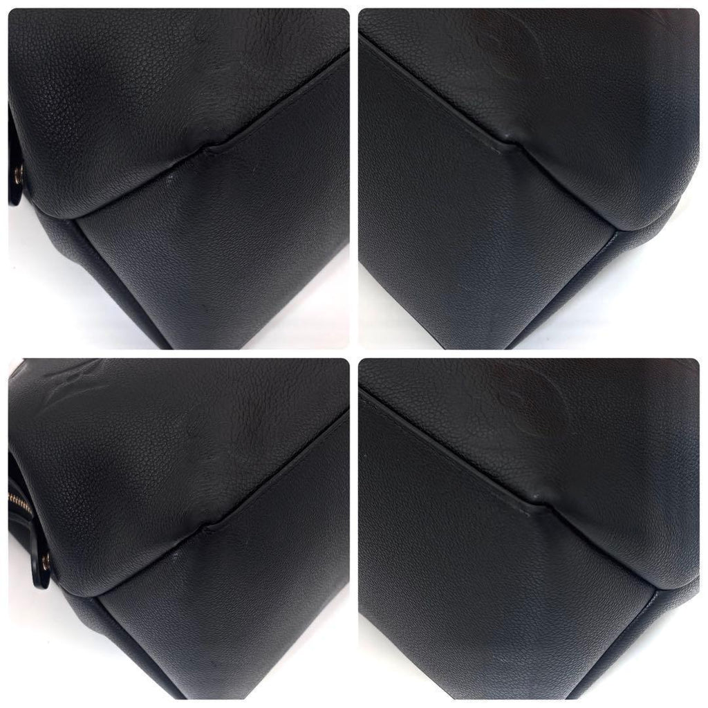 Louis Vuitton Monogram Empreinte Grand Palais MM Black Leather — view 6