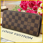 Louis Vuitton Damier Portefeuille Clemence Wallet