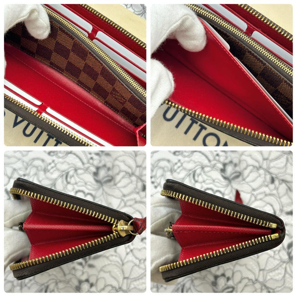 Louis Vuitton Damier Portefeuille Clemence Wallet — view 7