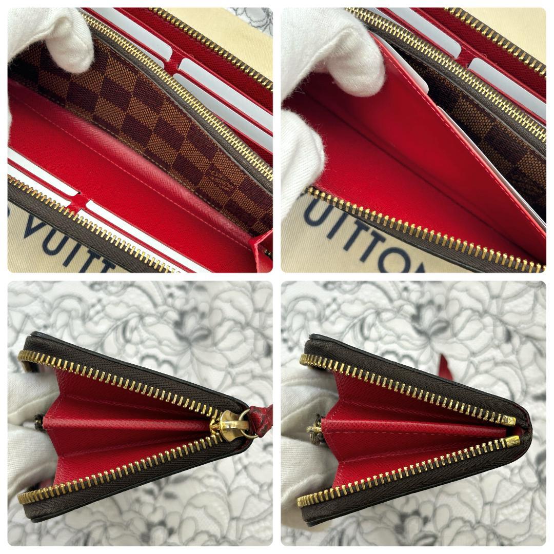 Louis Vuitton Damier Portefeuille Clemence Wallet — view 7