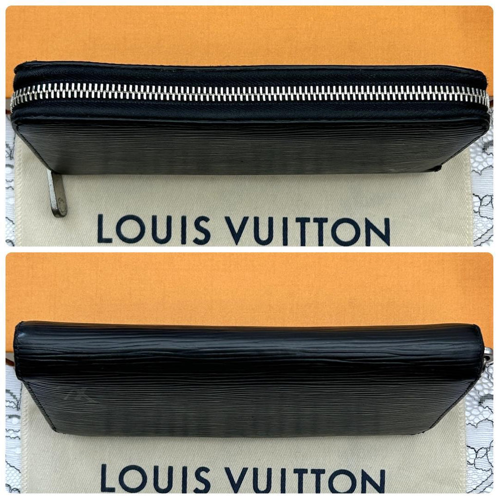 Louis Vuitton Epi Zippy Wallet Noir — view 3