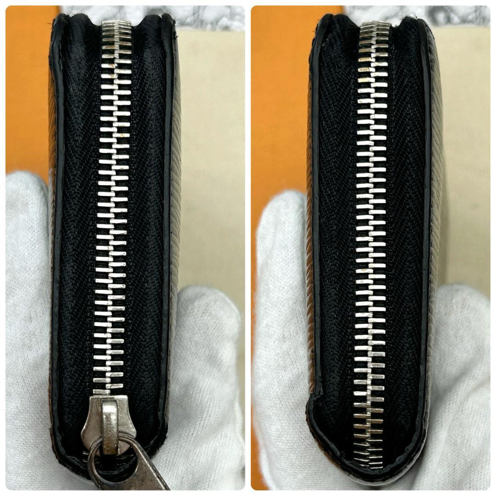 Louis Vuitton Epi Zippy Wallet Noir — view 4