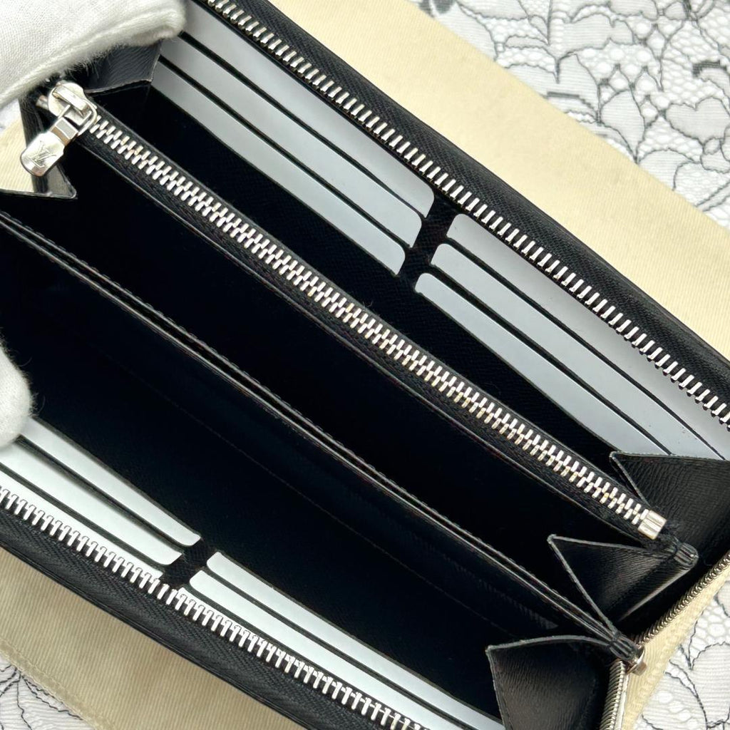 Louis Vuitton Epi Zippy Wallet Noir — view 5