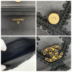 Chanel 19 Calfskin Shoulder Bag Chain Wallet — view 9