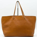 Fendi Selleria Cabas Tote Bag Leather Yellow Shoulder Roll