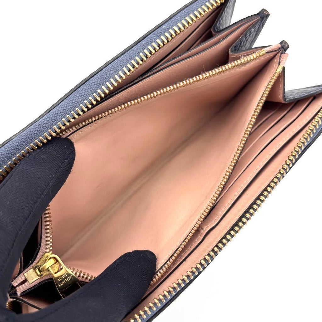 Louis Vuitton Taurillon Portefeuille Comet L-shaped Zip Around Wallet — view 4