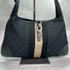 Gucci GG Sherry Line Shoulder Bag Black Jackie — view 2