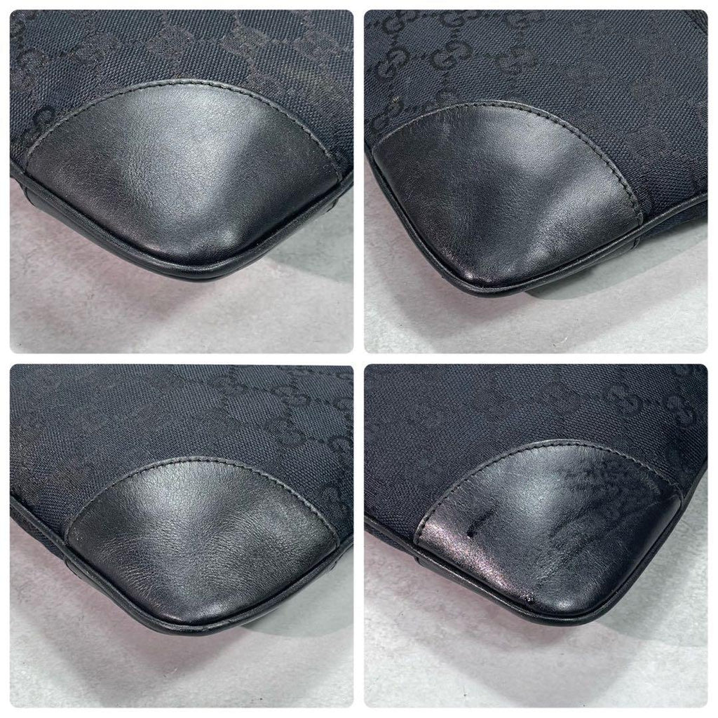 Gucci GG Sherry Line Shoulder Bag Black Jackie — view 9