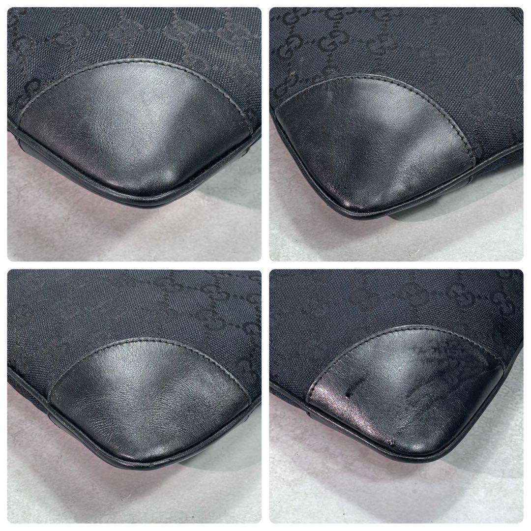 Gucci GG Sherry Line Shoulder Bag Black Jackie — view 9