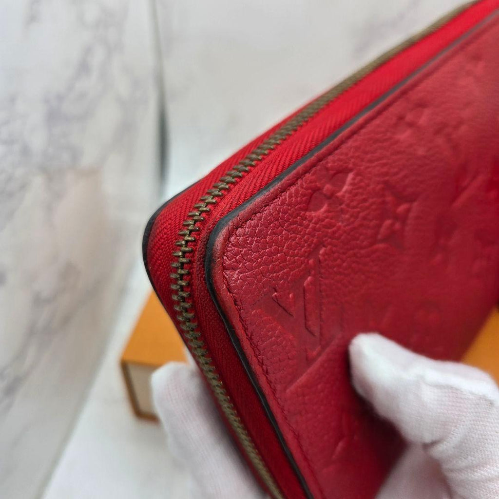 Louis Vuitton Monogram Empreinte Zippy Wallet — view 7