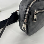 Louis Vuitton Super Damier Graphite Ambler Belt — view 7