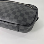 Louis Vuitton Super Damier Graphite Ambler Belt — view 9