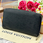 Louis Vuitton Epi Zippy Wallet Noir — view 2