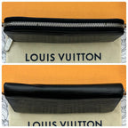 Louis Vuitton Epi Zippy Wallet Noir — view 3
