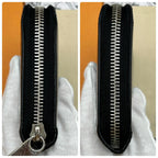 Louis Vuitton Epi Zippy Wallet Noir — view 4