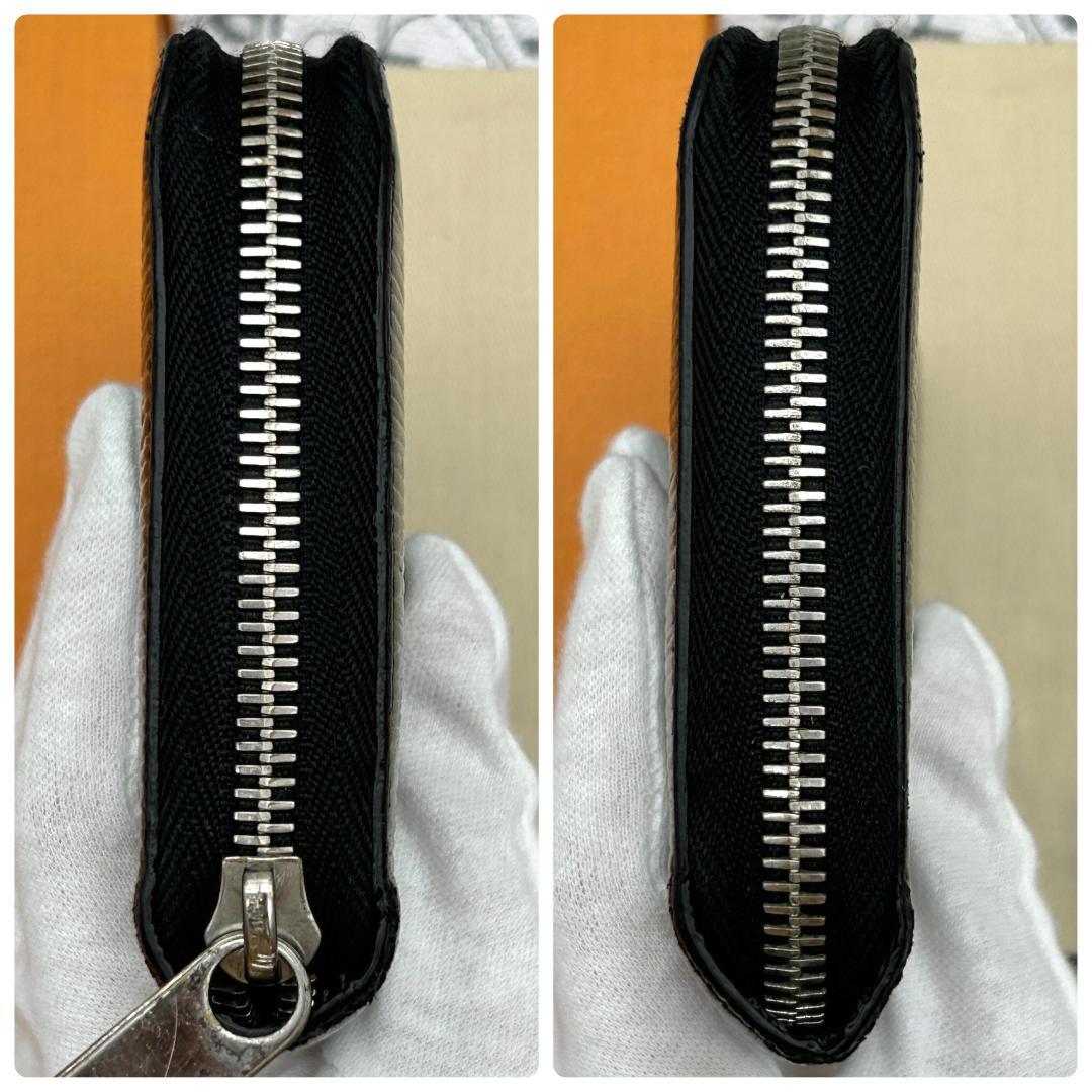 Louis Vuitton Epi Zippy Wallet Noir — view 4